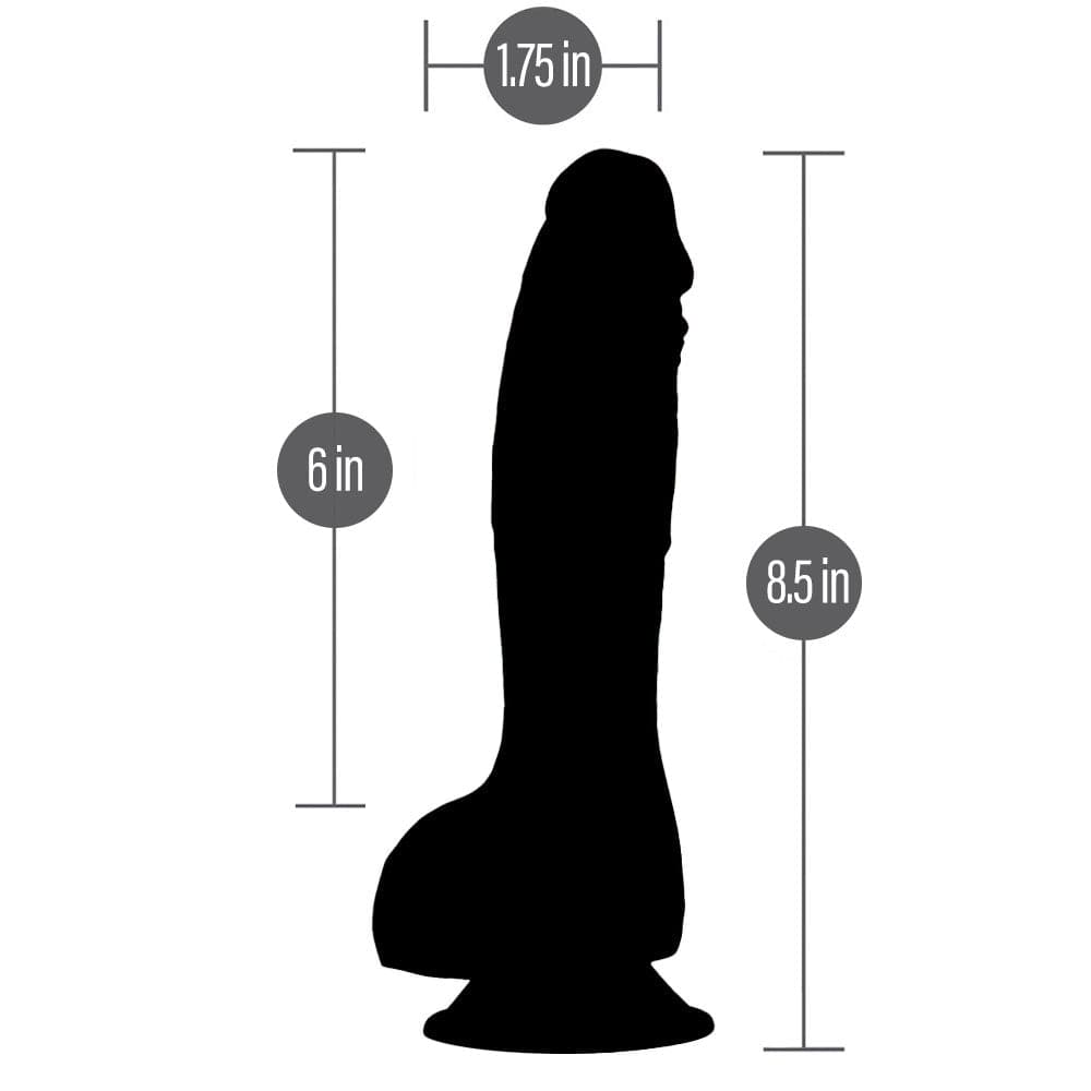 ns novelties colours pride 6 inch dil with balls rainbow dimensions