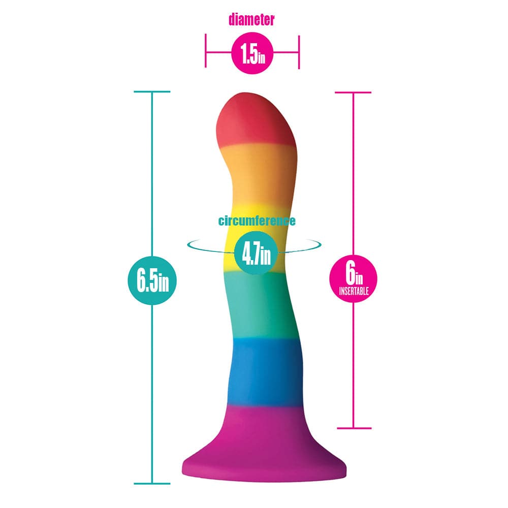ns novelties colours pride wave rainbow dil dimensions
