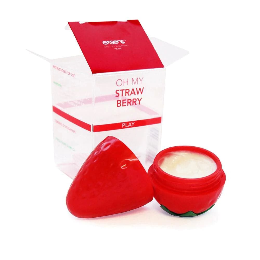 Oh My Strawberry Nipple Arousal Cream by Exsens® - .8 Fl. oz - RodeoH