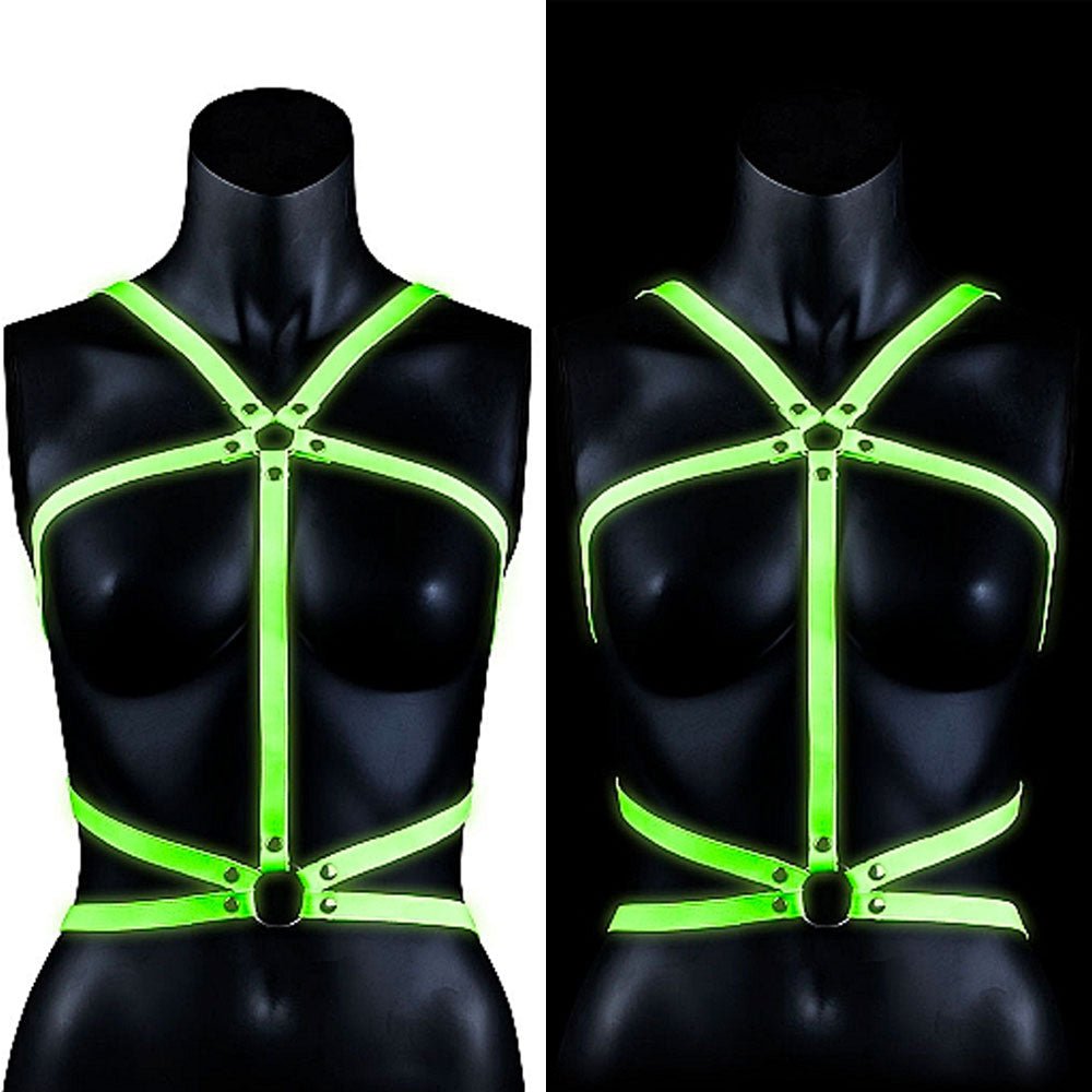 Ouch! Glow In The Dark Full Body Harness in S/M – PinkCherry Canada