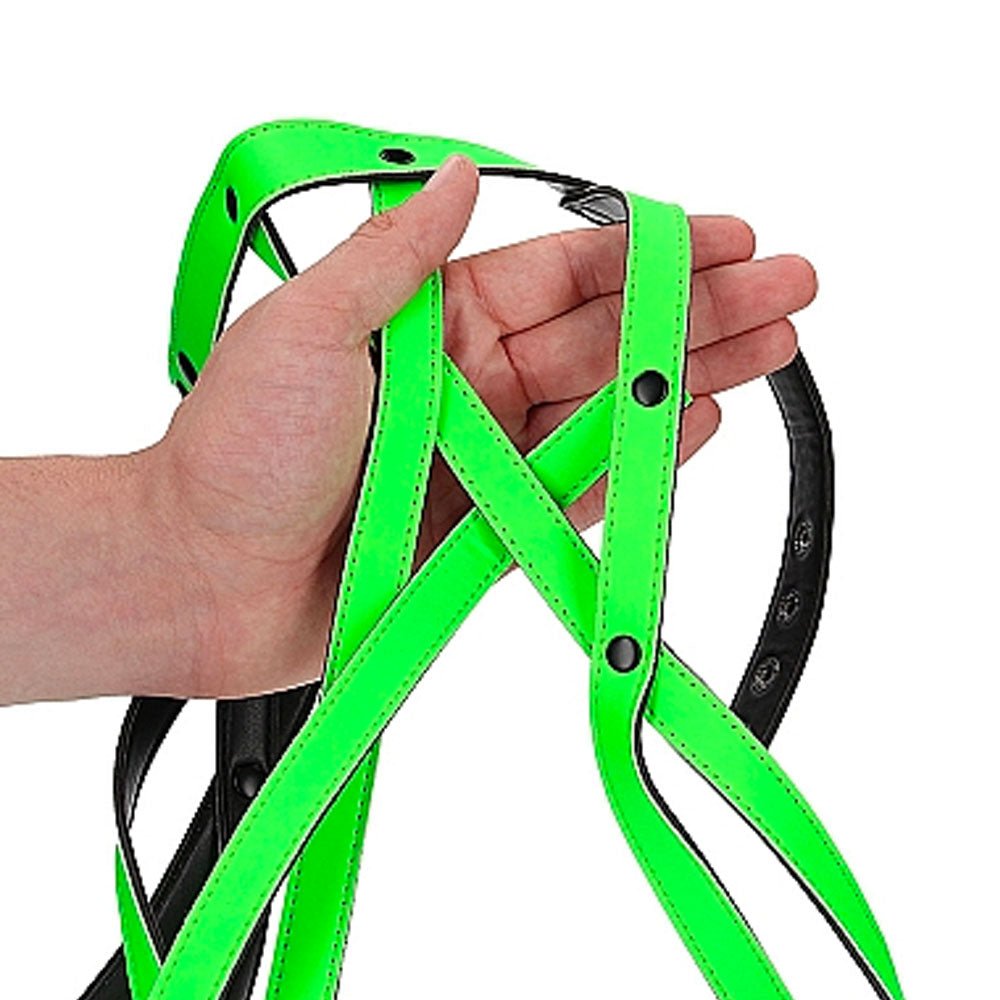 Ouch! Glow in the Dark Chest Harness - RodeoH