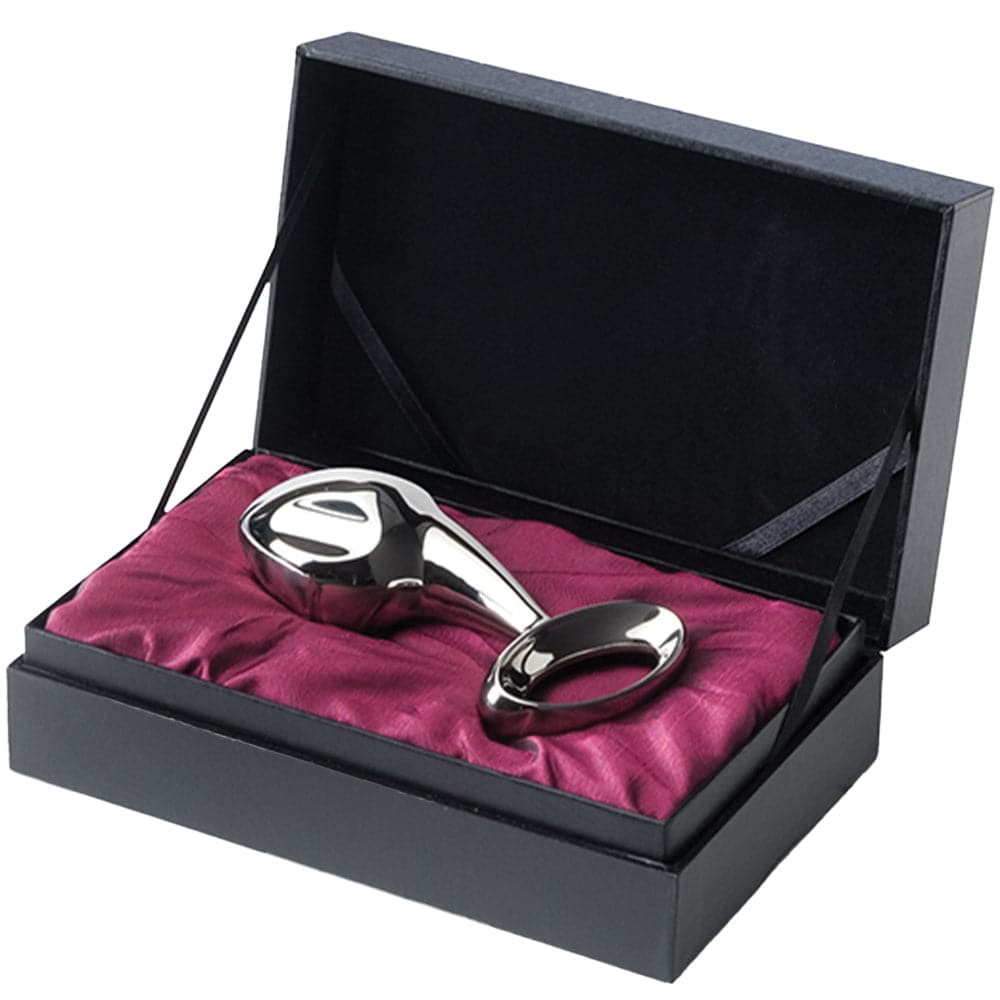 Pure Plug 2.0 - Stainless Steel Butt Plug by Njoy - XL - RodeoH