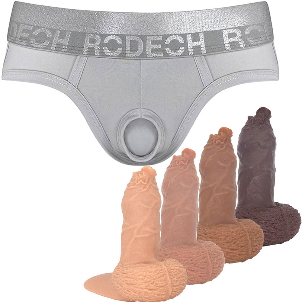 4.25" Jonas Silicone Packer & Jock - Package Deal