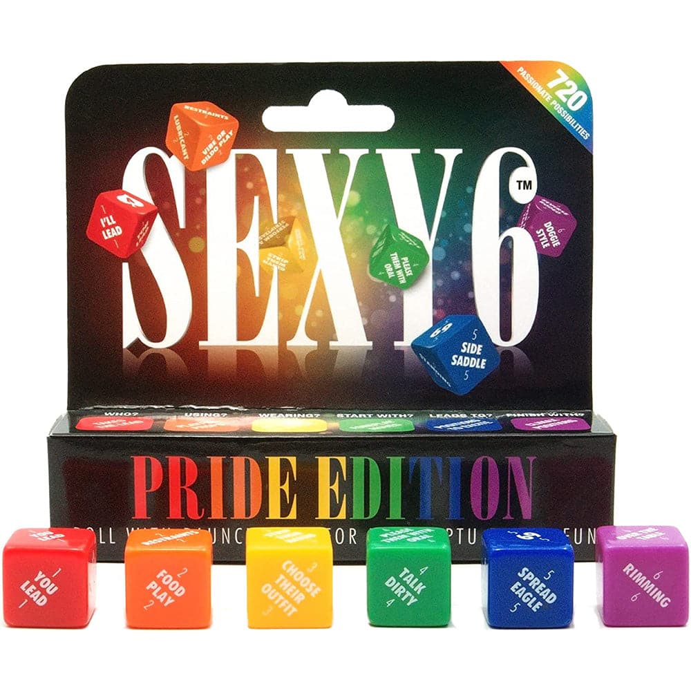 Sexy 6 Adult Dice - Pride Edition - RodeoH
