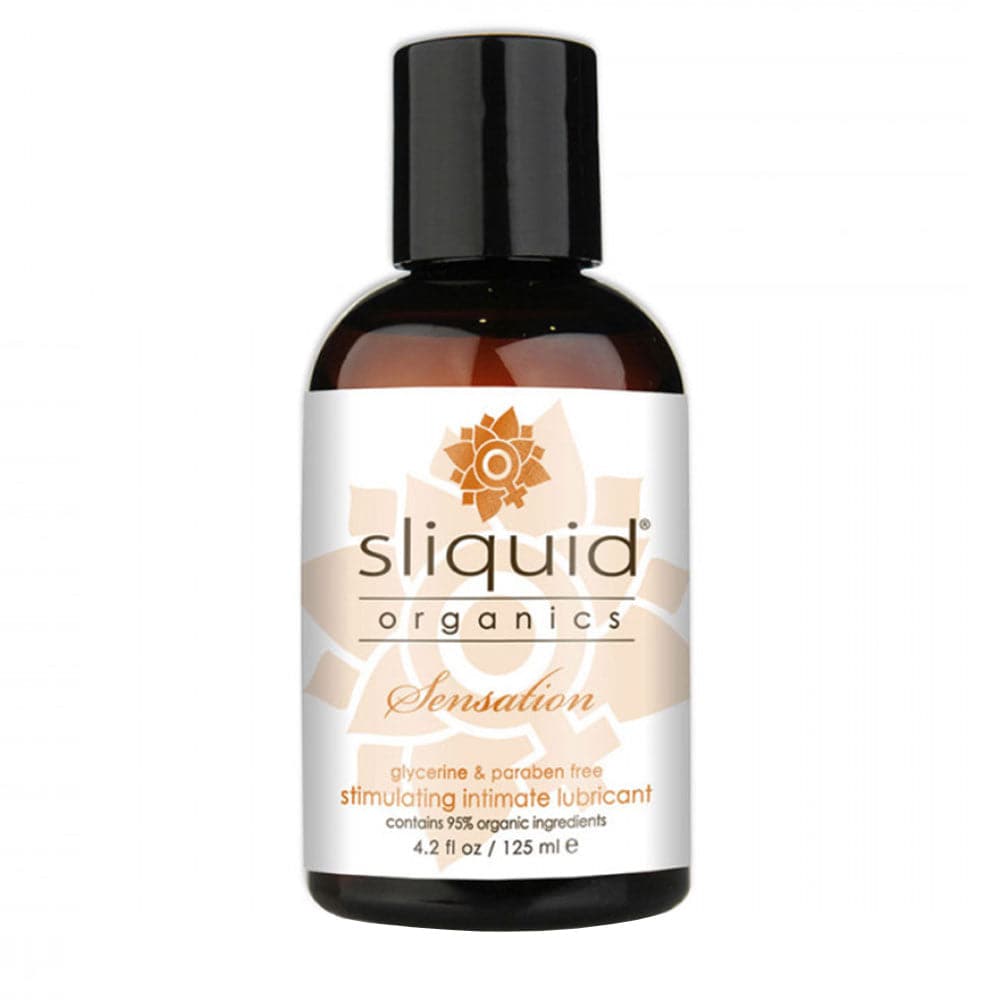 Sliquid Organics Sensation - 4.2 fl. oz. (125 ml) - RodeoH