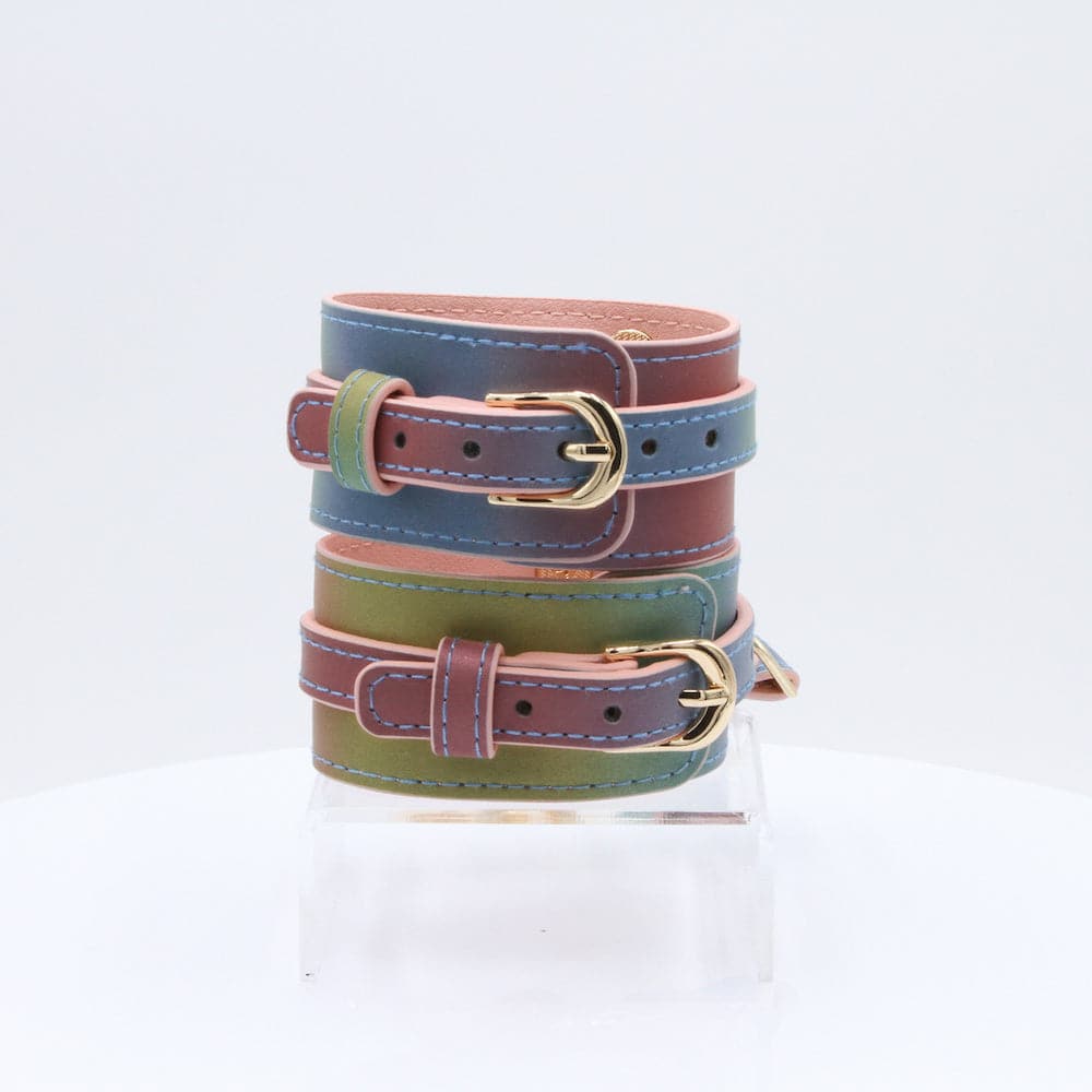 Spectra Bondage Rainbow Ankle Cuffs - RodeoH