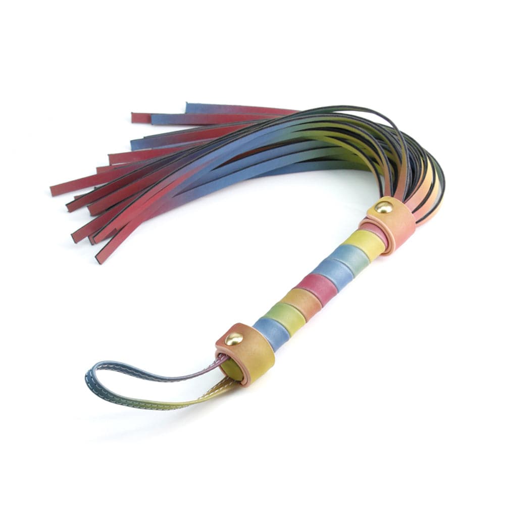 Spectra Bondage Rainbow Flogger - RodeoH