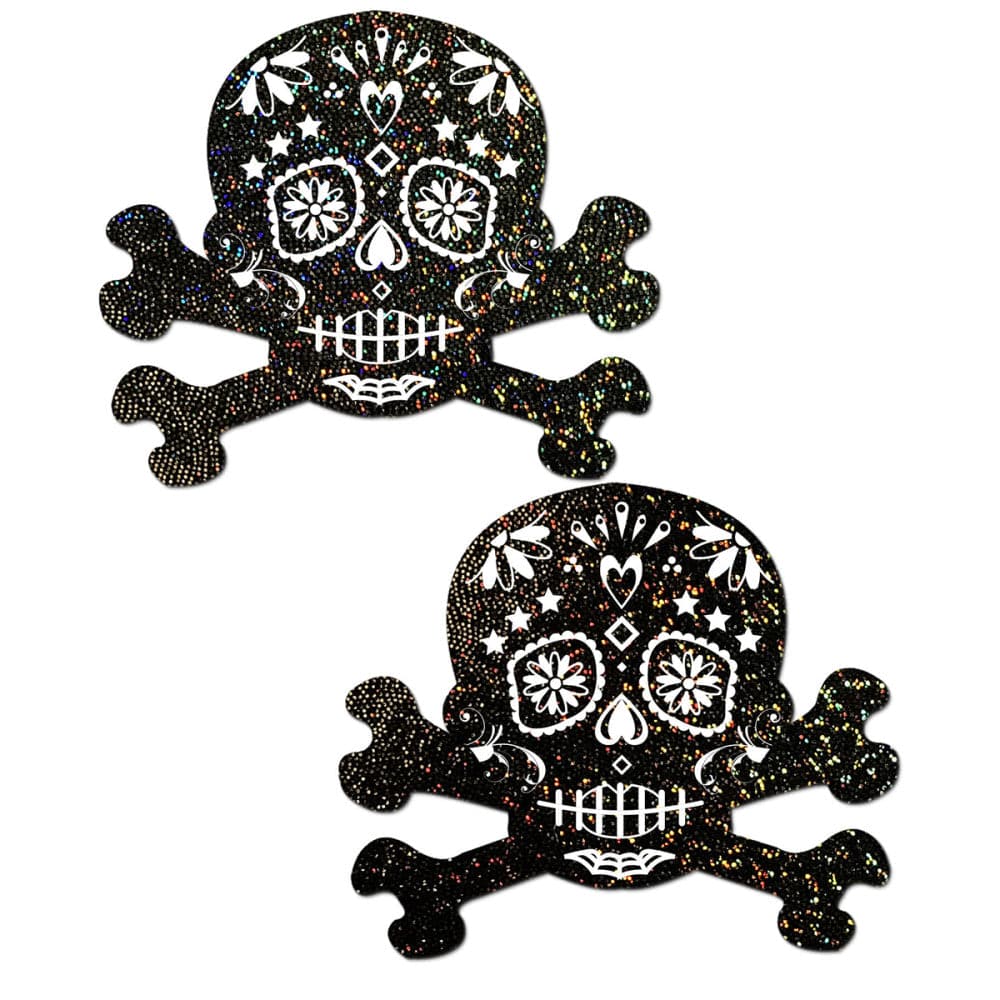 Sugar Skull CrossBones Pasties by Pastease® - RodeoH