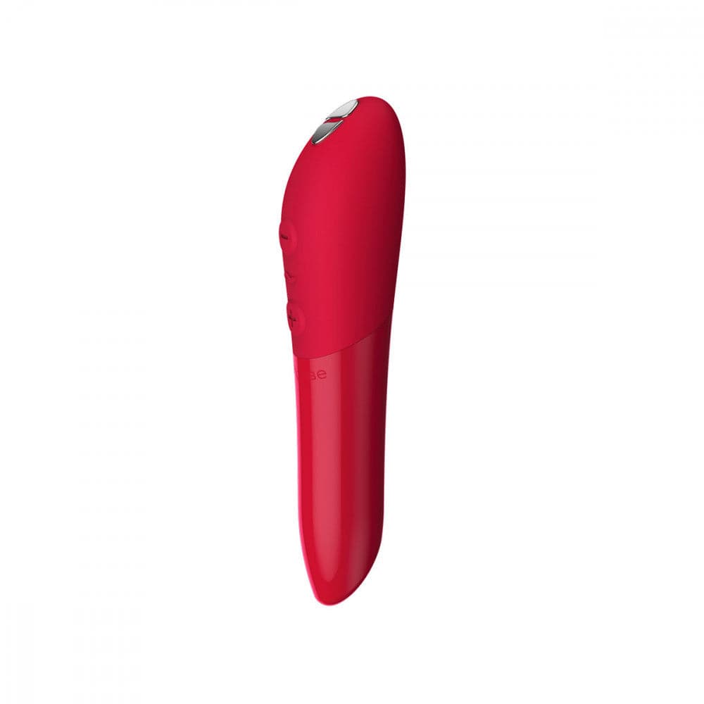 TANGO X Powerful Waterproof Bullet Vibrator - Cherry Red - RodeoH