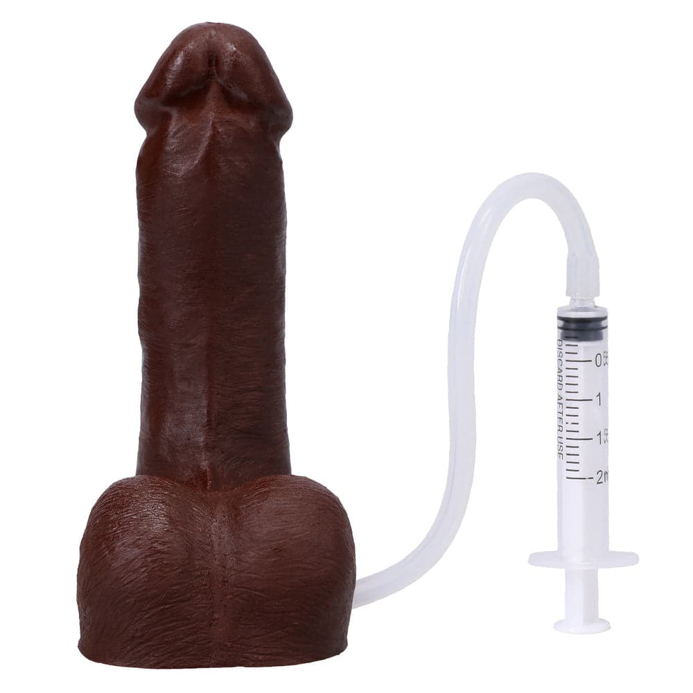 Tantus POP N' Play Squirting Packer - Espresso - RodeoH