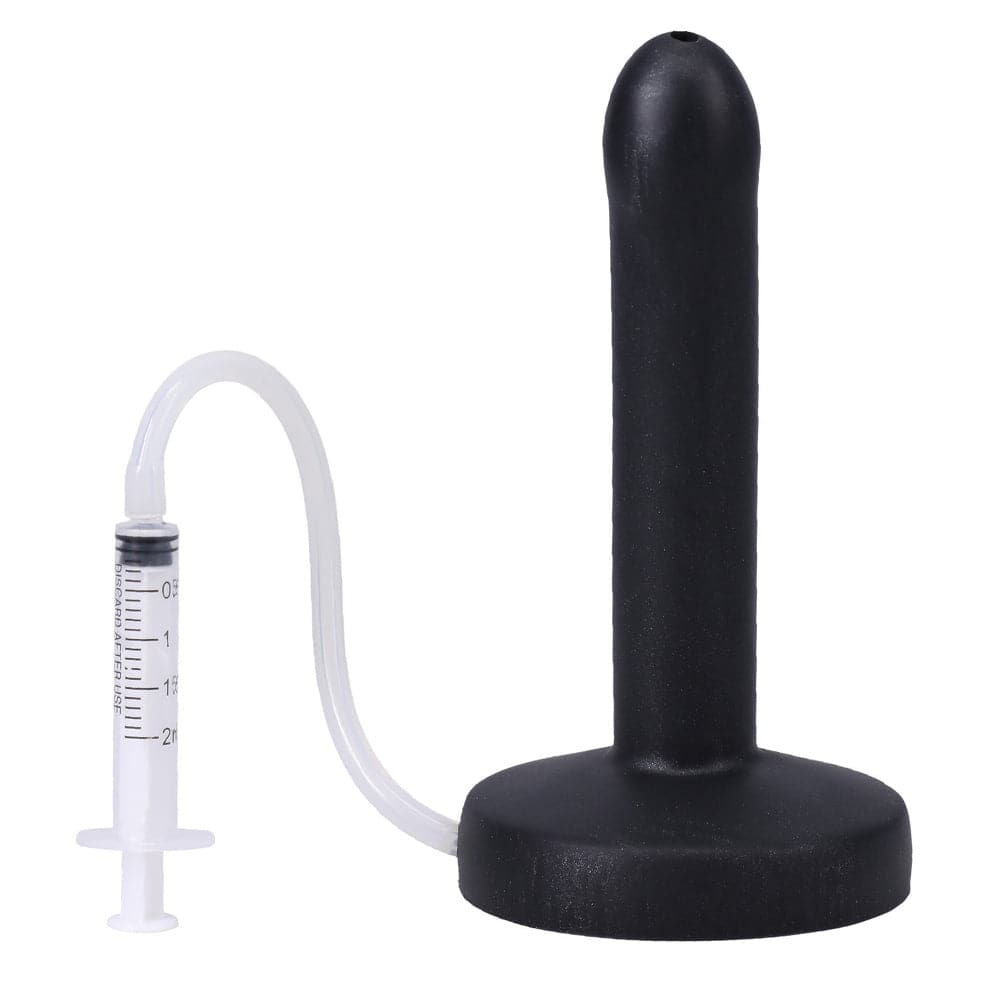 Tantus POP Slim Squirting Dildo - Midnight - RodeoH