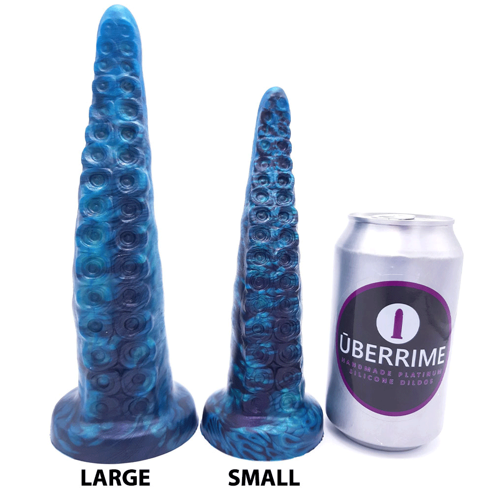 7" Teuthida - Small - Silicone Tentacle Dildo - Mermaid