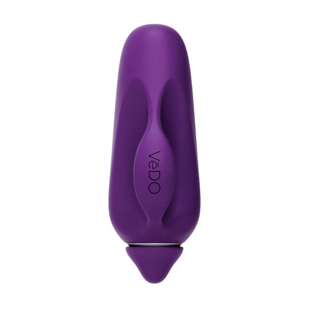 VIVI Rechargeable Silicone Finger Vibrator - Purple - RodeoH