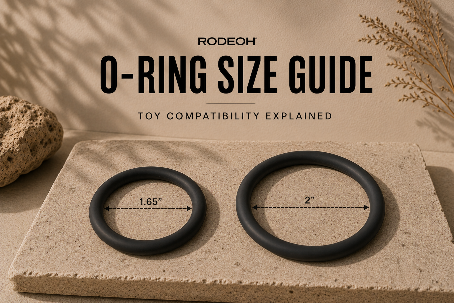 O-Ring Size Guide: Toy Compatibility Explained