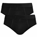 2 pairs of truhk briefs on a white back ground. 