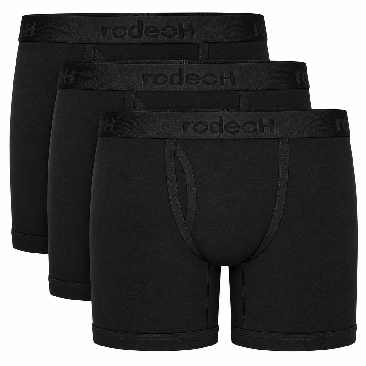 6" Shift Boxer Packer Underwear 3 Pack - Black - Multipack