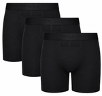TRUHK High Rise Boxer packing underwear 3 pack, three pairs in black