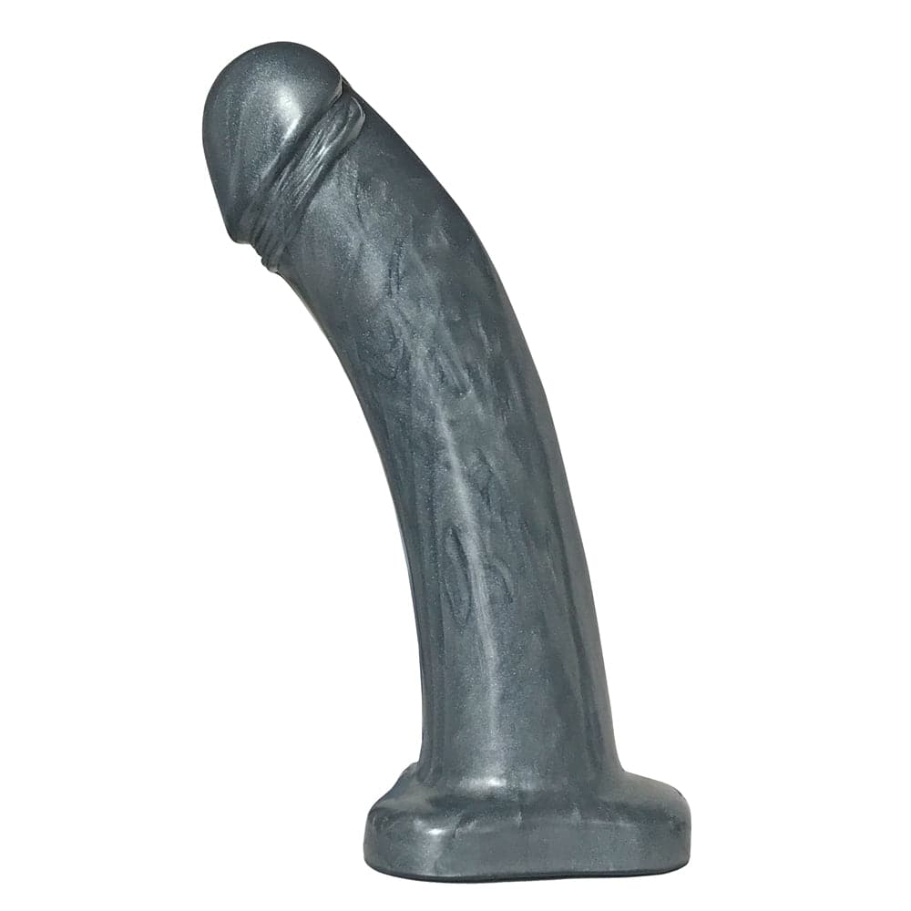 Classic Gray Boxer+ Harness and 7" Steel Pearl Dildo - PACKAGE DEAL