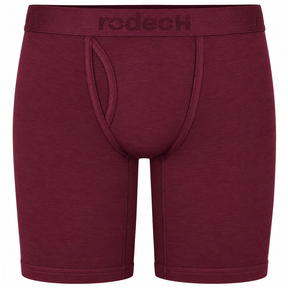 RodeoH 9 inch Top Loading Boxer in Claret, front view