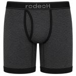 RodeoH Shift 9 inch Boxer in Dark Gray Marle, front view