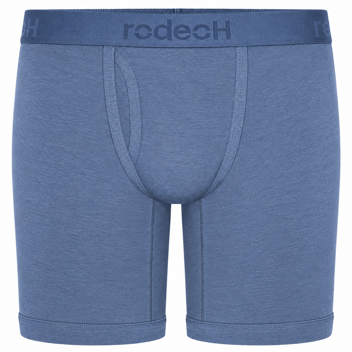 RodeoH Shift 9 inch Boxer in Slate Blue, front view