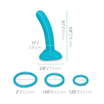 Every Body Strap-On Harness Set with 6" Silicone Dildo Peg