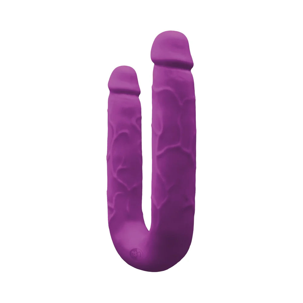Colours DP Pleasure Dual Ended Dildo - Purple