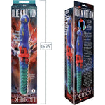 Two boxes of 'Double Demon' product from Alien Nation on a white background
