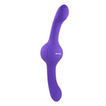 Evolved Our Gyro Vibe Rechargeable Dual Ended Gyrating Silicone Vibrator - Purple