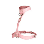 Master Series Vixen Vegan Leather Chest Harness - Pink