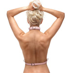 Master Series Vixen Vegan Leather Chest Harness - Pink