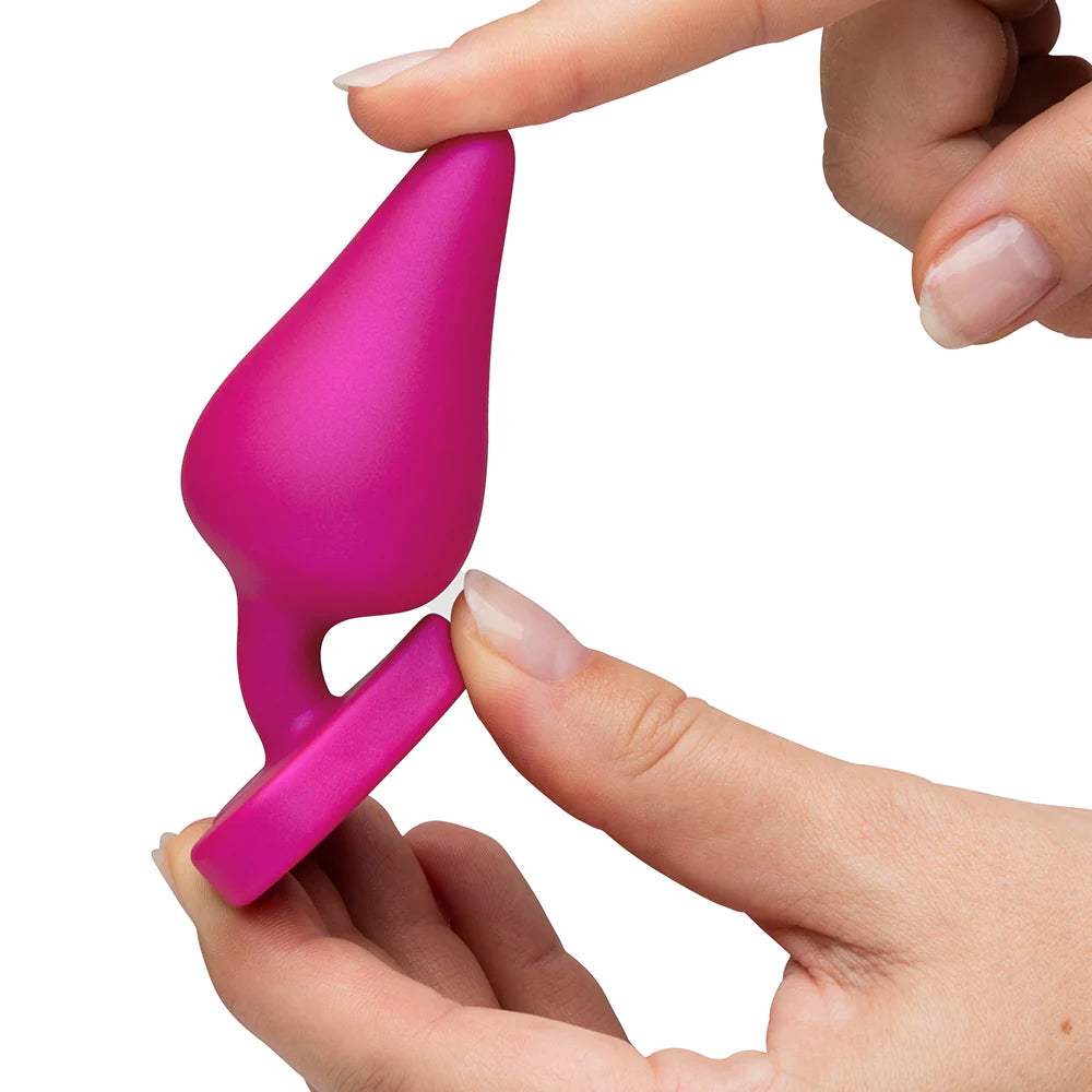 ROMP Luster Silicone 3 Piece Anal Plug Set - Multicolor