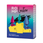 ROMP Luster Silicone 3 Piece Anal Plug Set - Multicolor