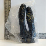 Black Double, 7 inch one-of-one silicone double Vault sample