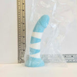 Blueberry Stripe, 6.5 inch one-of-one silicone Vault sample
