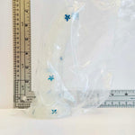 Blue Blossom, 6.5 inch one-of-one silicone Vault sample
