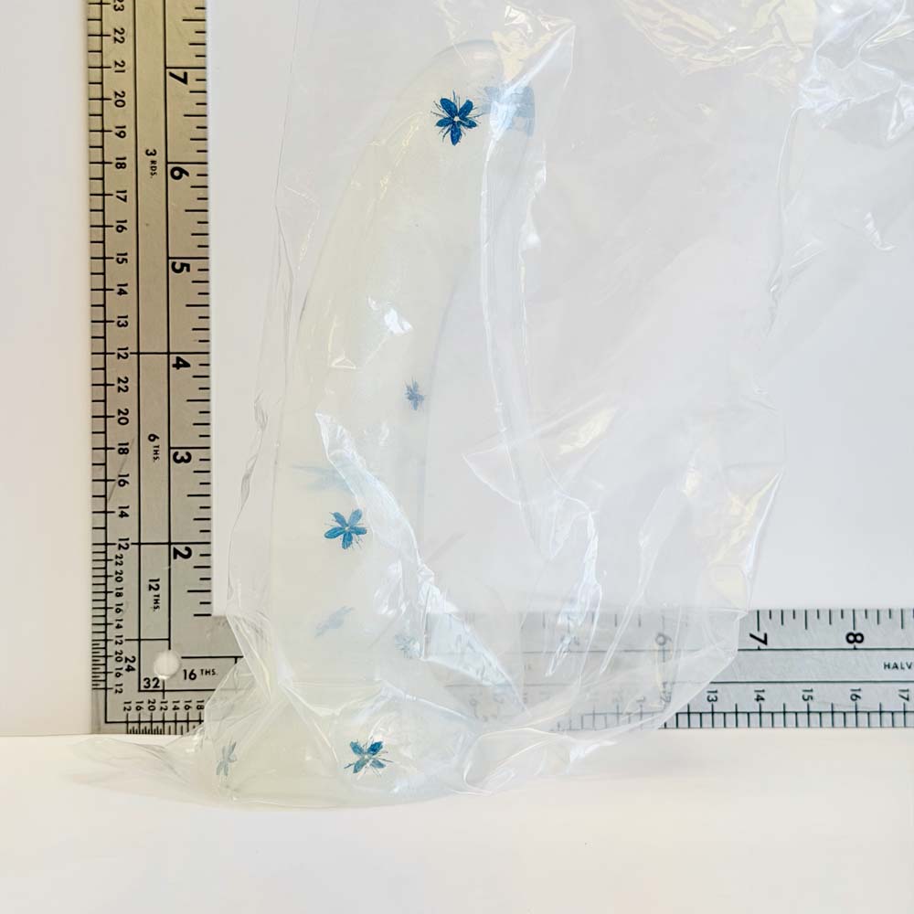 Blue Blossom, 6.5 inch one-of-one silicone Vault sample