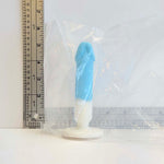 Blue and White Ombre, 5 inch one-of-one silicone Vault sample