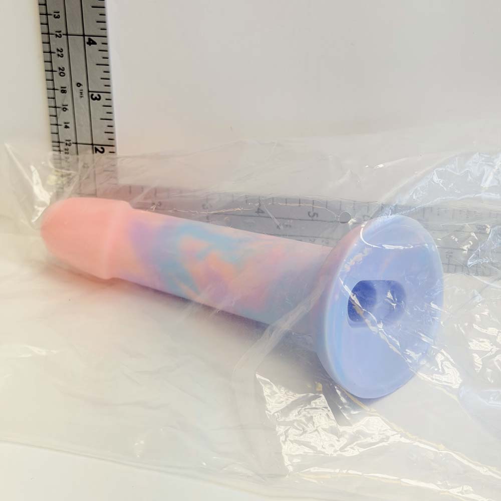 Bubblegum Swirl, 5.5 inch one-of-one silicone Vault sample