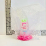 Clear Statement, 6 inch one-of-one silicone Vault sample with embedded letters