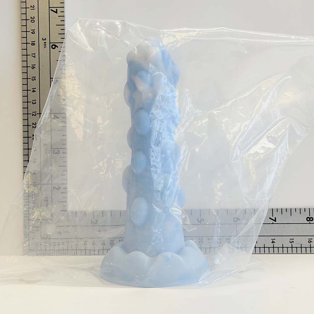 Cloud Nub, 5.5 inch one-of-one fantasy silicone Vault sample