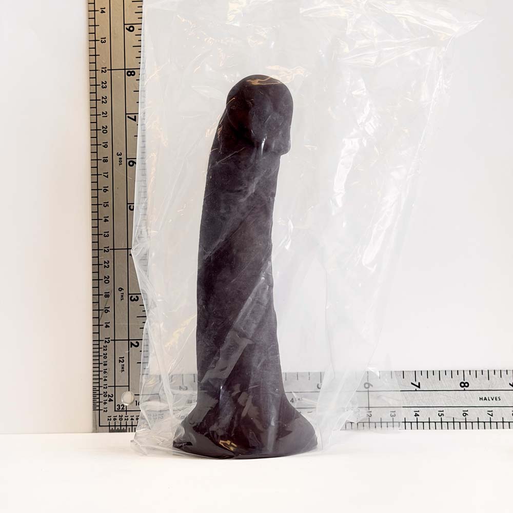 Coal Classic, 8 inch silicone Vault sample