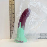 Eggplant Drip, 7 inch one-of-one silicone Vault sample
