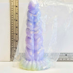 Lilac Sparkle Bubble, 7 inch one-of-one silicone Vault sample