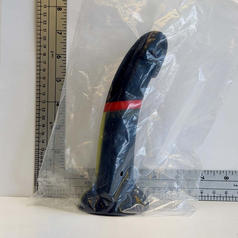 Midnight Ember, 6.5 inch one-of-one silicone Vault sample