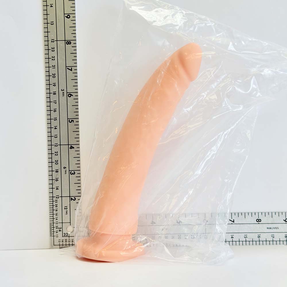 Nude Curve, 7.5 inch silicone Vault sample