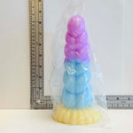 Purple and Blue Bubble, 8 inch one-of-one silicone Vault sample