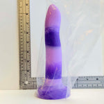 Purple Stripe, 7.5 inch one-of-one silicone Vault sample