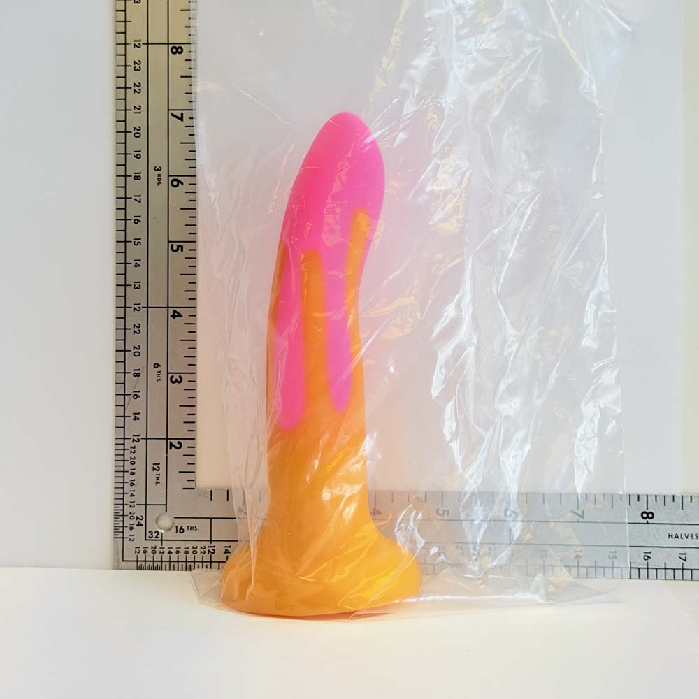 Rose Ripple, 7 inch one-of-one silicone Vault sample