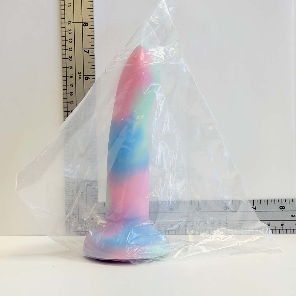 Sorbet Swirl, 7 inch one-of-one silicone Vault sample